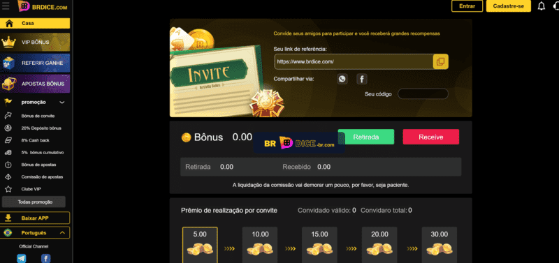 Jogo de ganhar dinheiro